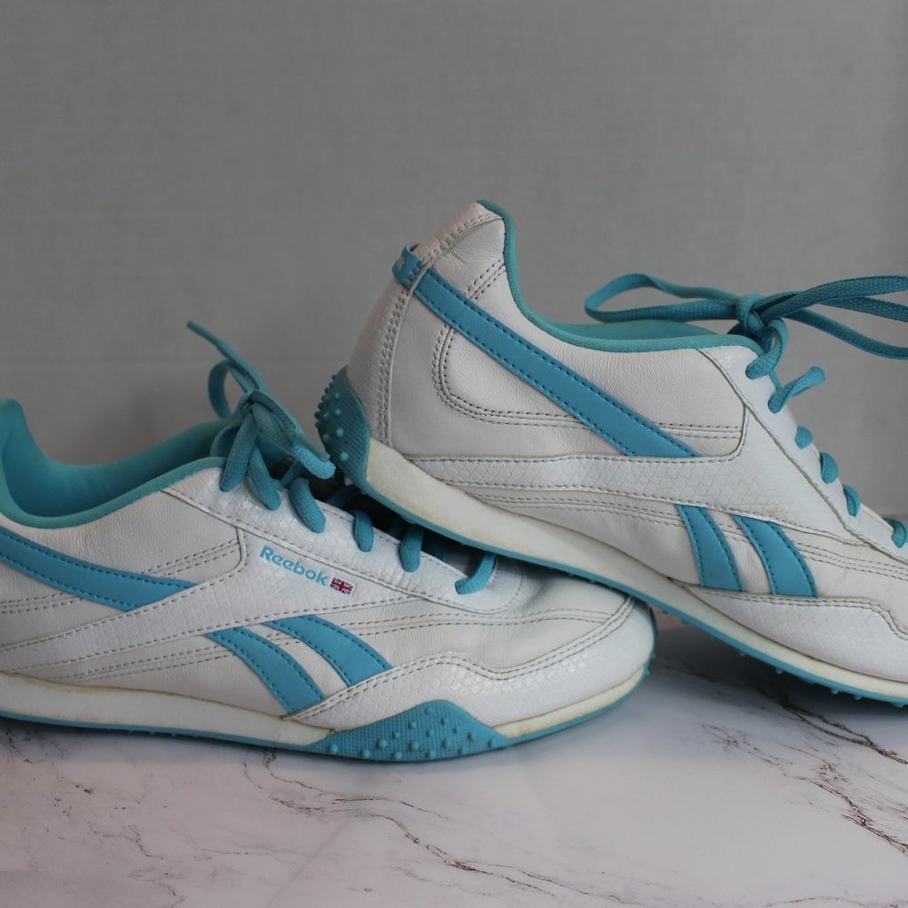 80s Style Reebok Classic Fitness Low Top Sneaker Mint Womens Sz 8